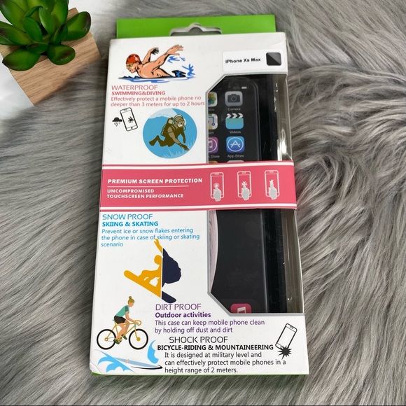 Waterproof iPhone XS Max Phone Case - Picture 1 of 14